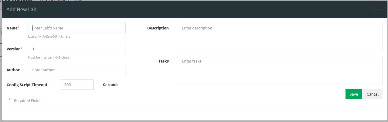 add lab